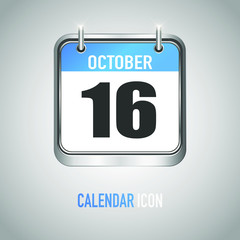 Beautiful square calendar. Date, day, month. Vector illustration background for reminder, app, UI, event, holiday, office document, icon, logo. isolated flat object and symbol. year collection