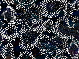 Snake Seamless Pattern.