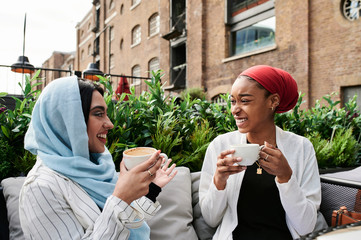 Muslim friends fun times.