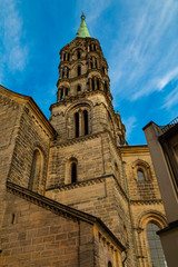 Fototapeta na wymiar Bamberg Cathedral outdoor. Bamberg town. Germany