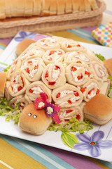 Divertidas y entretenidas maneras de presentar la comida para los niños. formas de animales.