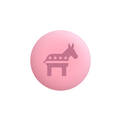 Party Symbol -  Modern App Button