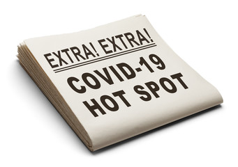 COVID-19 Hot Spot Newspaper