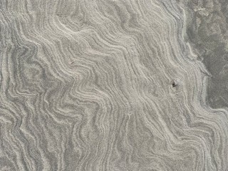 Sand pattern from wind