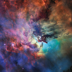 Stars nebula in space ( Elements of this image furnished by NASA)