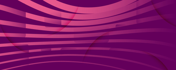 Color Flow Wave. Pink Gradient Background. 3d 