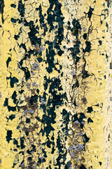 Texture of Peeling Paint on Metal
