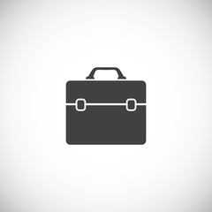 Business related icon on background for graphic and web design. Creative illustration concept symbol for web or mobile app