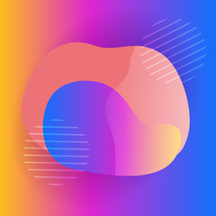 Abstract background for digital wallpaper design business presentation. Cover layout template colorful gradient design.  Geometric pattern modern shape concept.