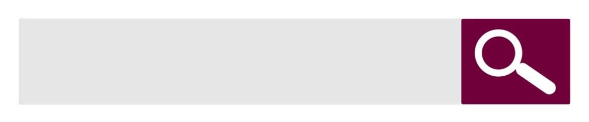 Illustration of search bar for internet browser