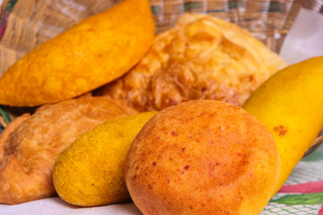 empanadas, pasteles
