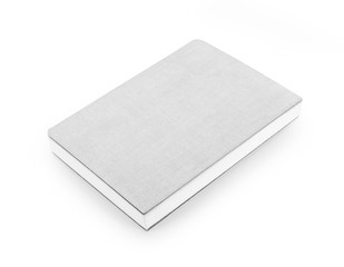 notebook isolated on white background