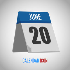 Beautiful table style calendar. Date, day, month. Vector illustration background for reminder, app, UI, event, holiday, office document, icon, logo. isolated flat object and symbol. year collection