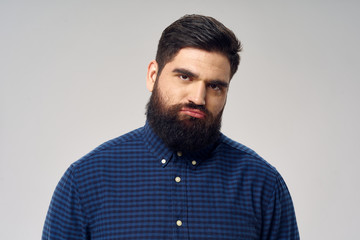 portrait of a handsome young man