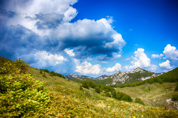Obraz premium Northern Velebit national park landscape