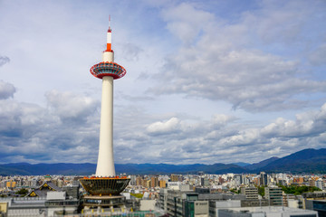 Obraz premium 京都駅 都市風景