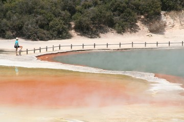 Wai-o-Tapu en NZ