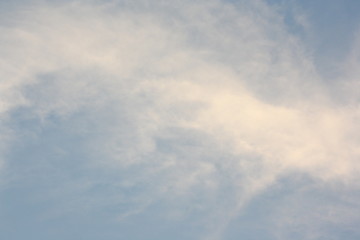 blue sky with clouds