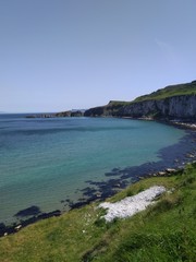 Fototapeta na wymiar view of the coast of the sea ireland