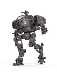 Naklejka premium super war machine