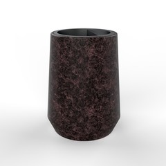 3d model urn Dublin Maroon Granite