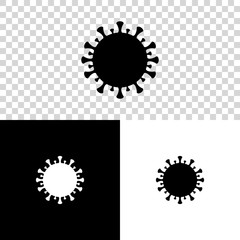 Coronavirus icon. Vector EPS file and image jpeg full HD.