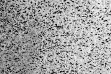 Textura de polvo sobre vidrio