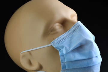 Disposable breathing filter face for healthcare