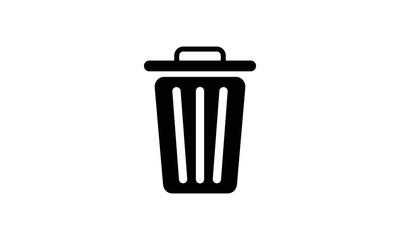 Trash icon garbage symbol icon, vector illustration