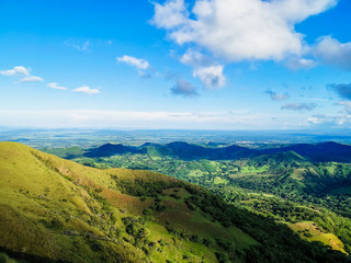 Obraz premium Mountain landscape in Cerro Pelado, Guanacaste, Costa Rica