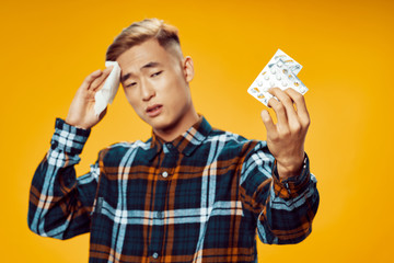 young man with money