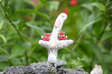 Shisa (Okinawan guardian lions-Shisa is usually placed on rooftop to protect against evil spirits) Okinawa Japan