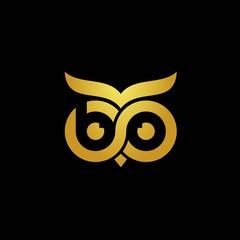 Owl logo template vector icon design