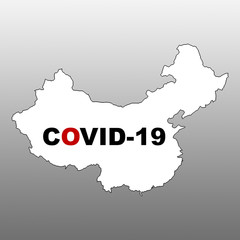 china virus map coronavirus covid-19