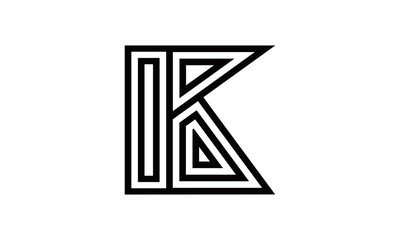 free logo letter K style