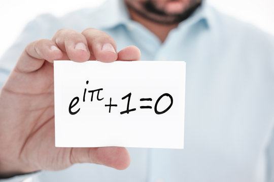 Euler's formula on a card 