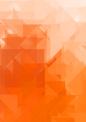 Overlapping design with triangles background. Abstract geometric wallpaper. Geometrical colorful triangular shapes.