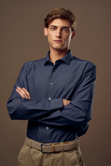 portrait of a young man