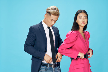 portrait of a young couple