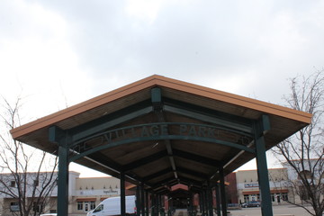 Obraz premium bridge in the park