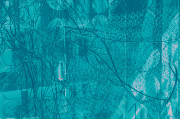 abstract turquoise, celadon and aquamarine colors background for design