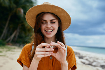 young woman drinking coffee