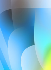 Abstract background with colorful gradient. Vibrant graphic wallpaper with stripes design. Fluid 2D illustration of modern movement.