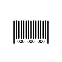 Best Barcode Icon Design , Logo template Emblem Isolated Illustration , Scanning Digital Sale Retail Company , Outline Solid Background White