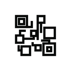 Best Barcode Icon Design , Logo template Emblem Isolated Illustration , Scanning Digital Sale Retail Company , Outline Solid Background White