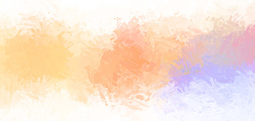 Brushed Painted Abstract Background. Brush stroked painting. Artistic vibrant and colorful wallpaper..