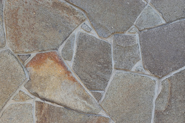Image of wall with teppei seki stone