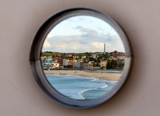 Mirror at Bondi Beach, Sydney Australia