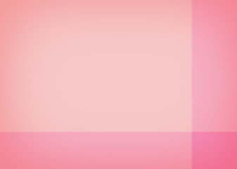 紙を2枚重ねたような背景素材 ピンクとミントグリーン Wall Mural Yy Apartment