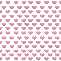 seamless pattern with Aqua hearts